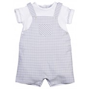 BOY OVERALL - KNIT/WOVEN