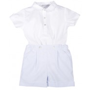 BOY ROMPER - WOVEN
