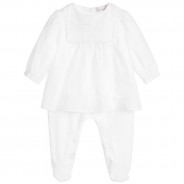 BABY GIRL PYJAMA WITH DRESS - KNIT