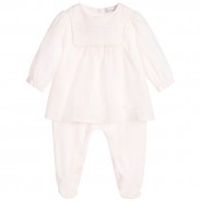 BABY GIRL PYJAMA WITH DRESS - KNIT