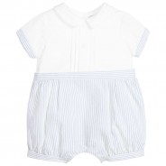 BABY BOY ROMPER - WOVEN