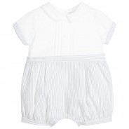 BABY BOY ROMPER - WOVEN