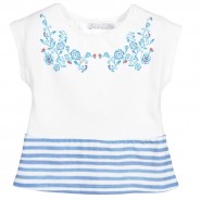 GIRL PRINTED TOP - KNIT
