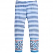 GIRL PRINTED LEGGING - KNIT