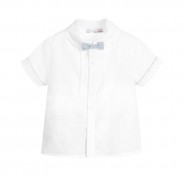 BOY SHIRT WITH BOW- WOVEN