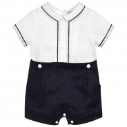 BOY ROMPER - WOVEN