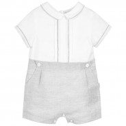 BOY ROMPER - WOVEN