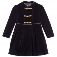 GIRL   COAT-  WOVEN