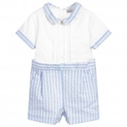 BOY ROMPER - WOVEN
