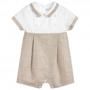 BOY ROMPER - WOVEN