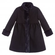 GIRL COAT - WOVEN