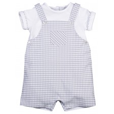 BOY OVERALL - KNIT/WOVEN