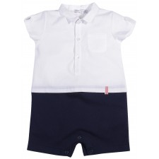 BOY BABYSUIT - KNIT