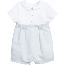 BOY ROMPER - WOVEN