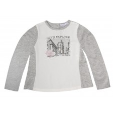GIRL T-SHIRT - WOVEN/KNIT