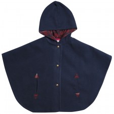 GIRL CAPE - WOVEN