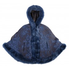 GIRL CAPE - WOVEN