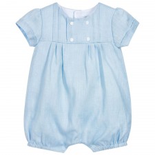 BABY BOY ROMPER - WOVEN