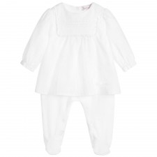 BABY GIRL PYJAMA WITH DRESS - KNIT