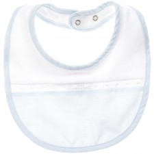 BABY BOY BIB - KNIT