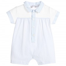 BABY BOY ROMPER -- KNIT