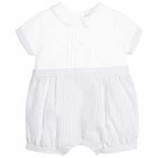 BABY BOY ROMPER - WOVEN