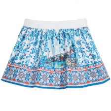 GIRL PRINTED SKIRT - WOVEN