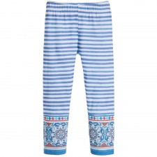 GIRL PRINTED LEGGING - KNIT