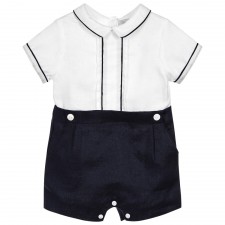BOY ROMPER - WOVEN