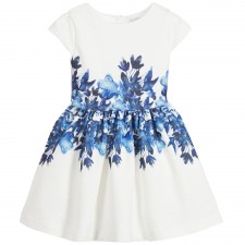 GIRL PRINTED DRESS - KNIT