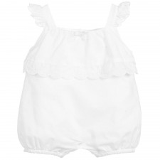 BABY GIRL ROMPER - WOVEN