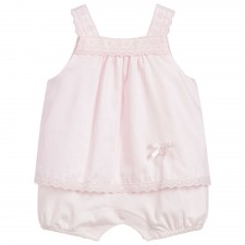 BABY GIRL ROMPER - WOVEN