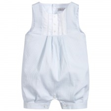 BABY BOY ROMPER - WOVEN