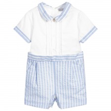 BOY ROMPER - WOVEN
