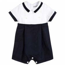 BOY ROMPER - WOVEN