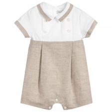 BOY ROMPER - WOVEN