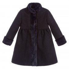GIRL COAT - WOVEN