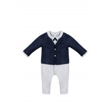 BABY BOY PLAYSUIT - KNIT